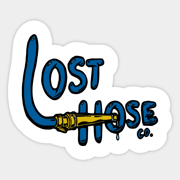 Lost Hose Company Sticker by LostHose